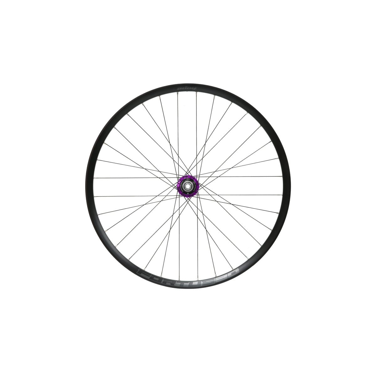 Roue arrière HOPE Fortus 30 W 27.5 pouces, moyeu Pro 5 Violet