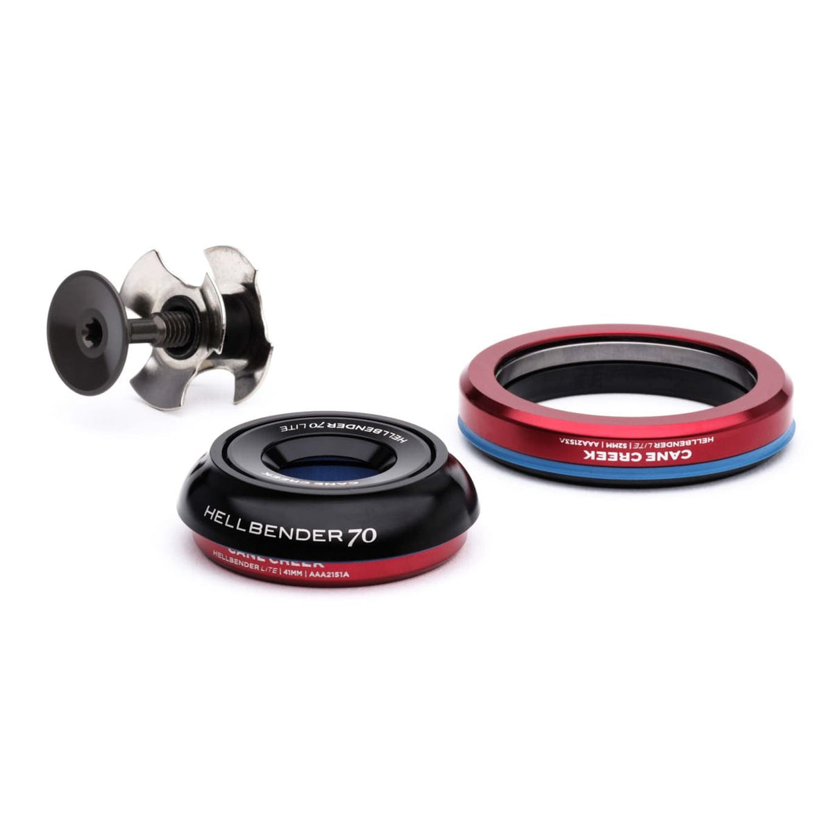 Jeu de Direction CANE CREEK Hellbender 70 Lite IS41/IS52 Noir