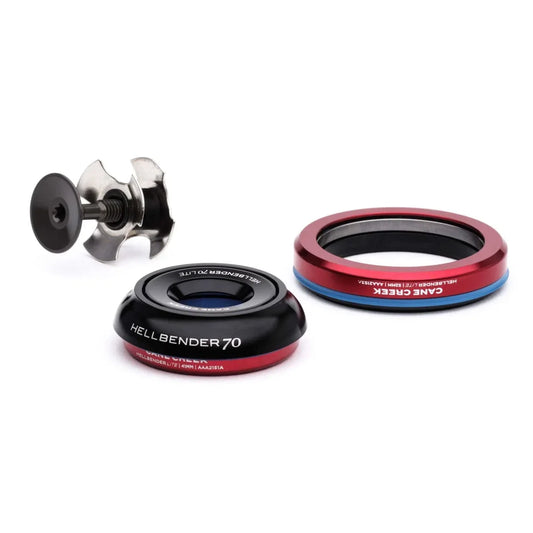 Jeu de Direction Intégré Conique CANE CREEK Hellbender 70 Lite 1"1/8-1.5" IS42/IS52 Noir