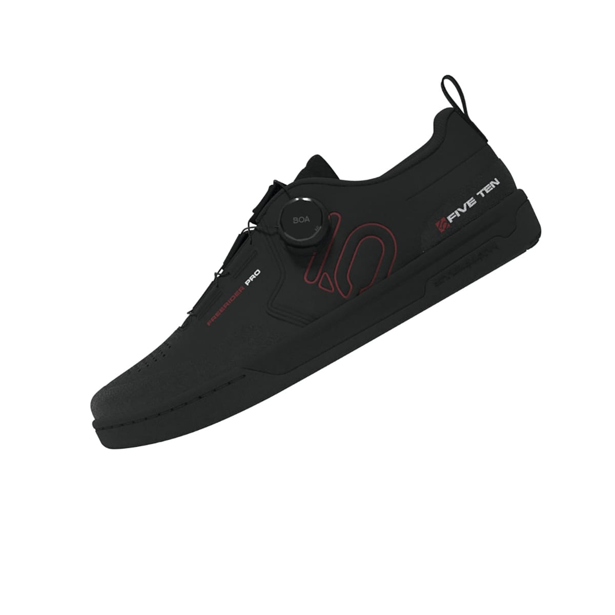 Chaussures VTT ADIDAS FIVE TEN FREERIDER PRO BOA Noir/Rouge 2025