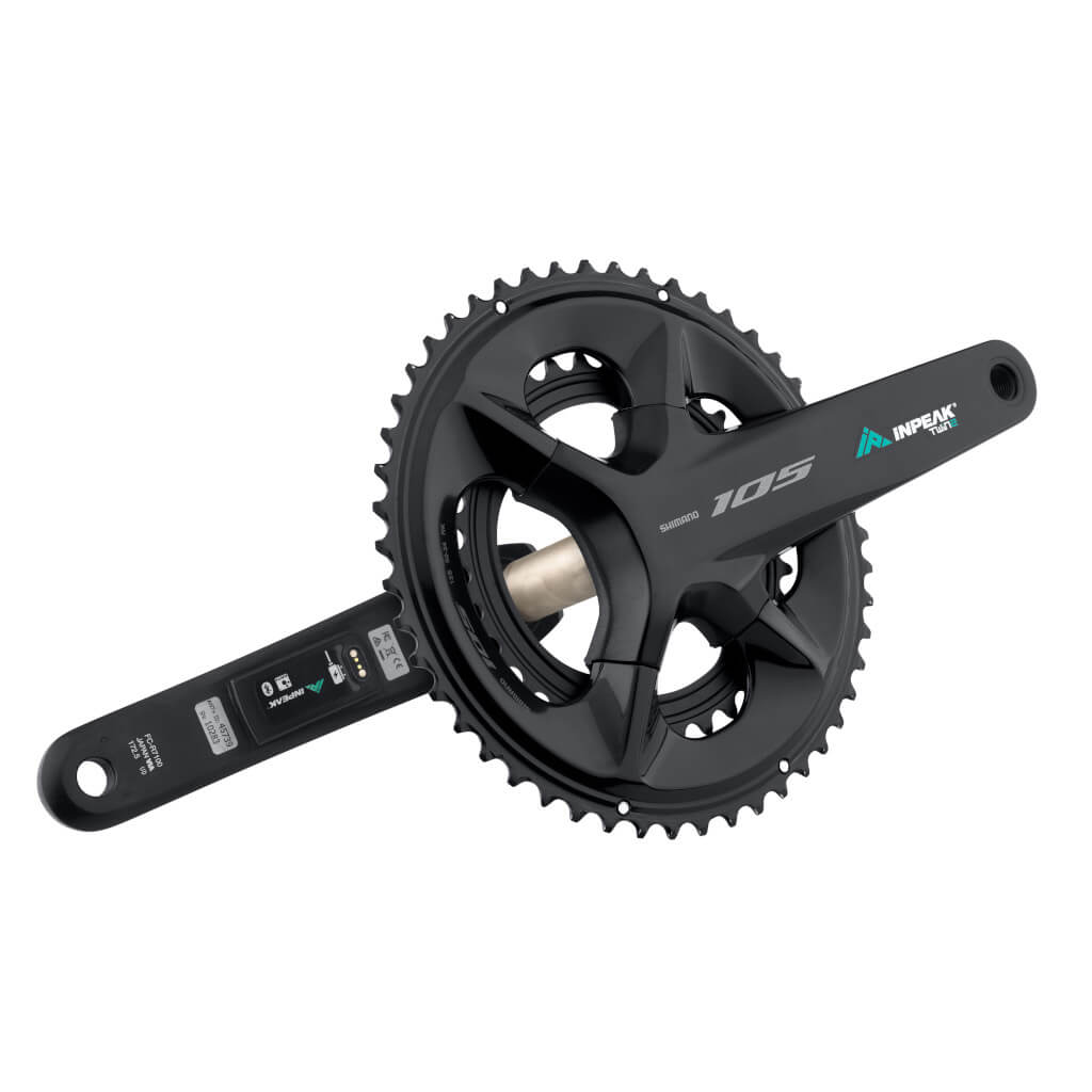 Pédalier Capteur de Puissance INPEAK POWERCRANK-E TWIN2 LR Shimano 105 R7100