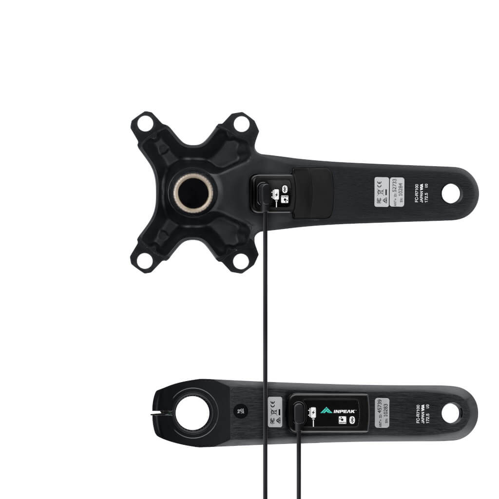Pédalier Capteur de Puissance INPEAK POWERCRANK-E TWIN2 LR Shimano 105 R7100