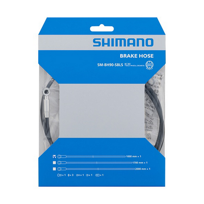 Kit Durite SHIMANO SM-BH90-SBLS Droit Banjo Argent
