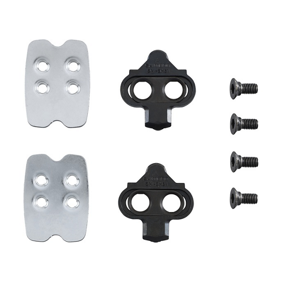 Kit Cales SHIMANO SPD SM-SH51 avec Plaques de Support