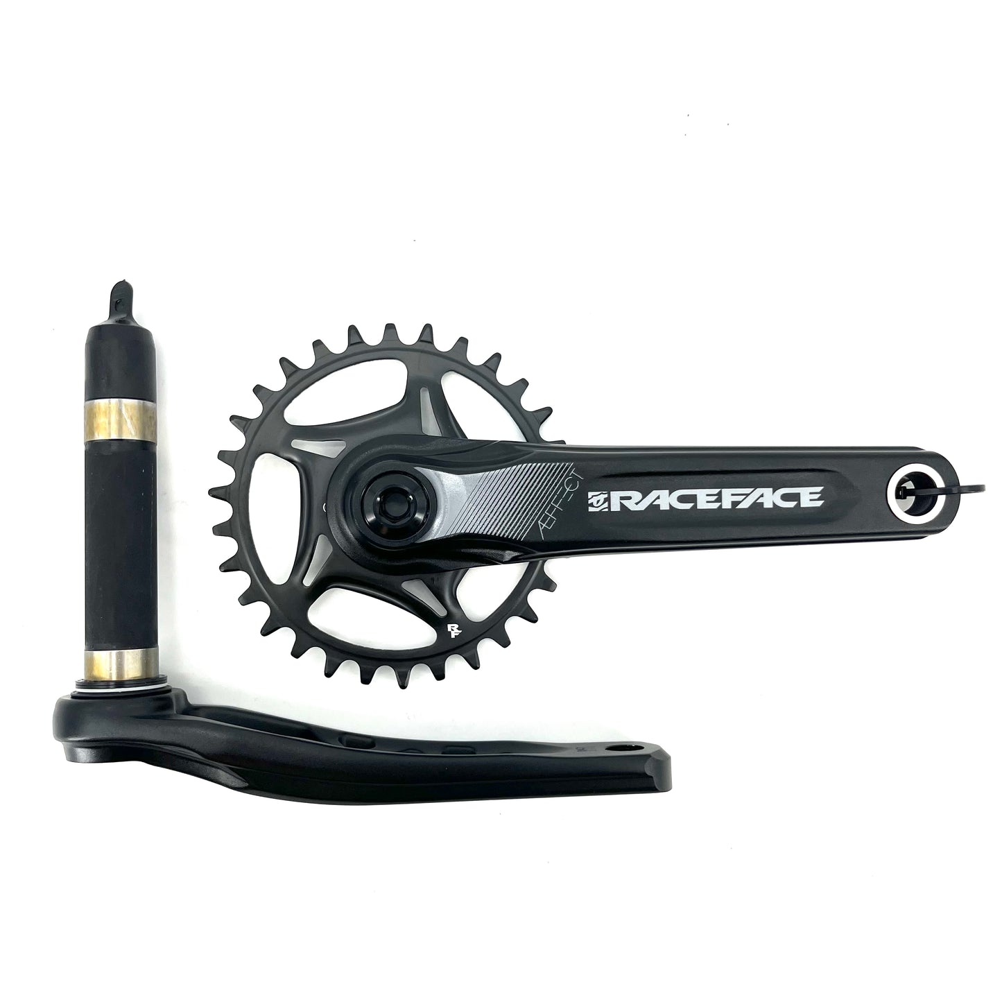 Mechanizm korbowy RACEFACE AEFFECT CINCH linia łańcucha 51 mm alu 6066 oś 24 mm