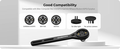 Support Compteur Cintre Intégré/Aéro COOSPO MT6S Universel
