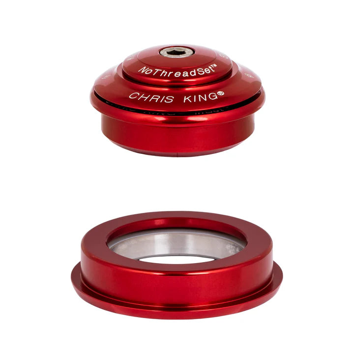 Jeu de Direction Semi-Intégré CHRIS KING INSET 2 1"1/8-1.5" ZS44/ZS56 Rouge