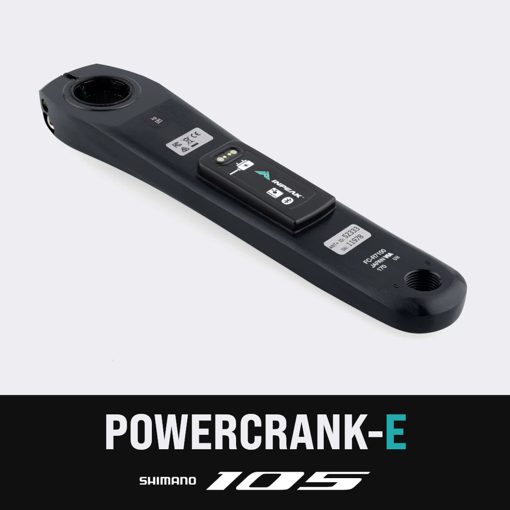 Manivelle Gauche Capteur de Puissance INPEAK POWERCRANK-E Shimano 105 R7100