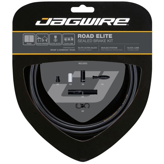 JAGWIRE ROAD ELITE SEALED Sada brzdového lanka a vložky černá