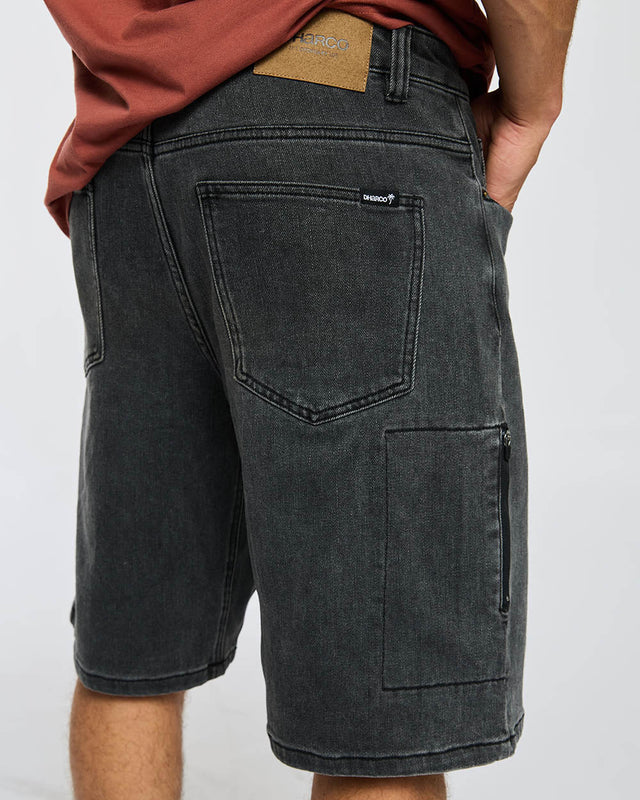 DHARCO JORT UNISEX COASTAL WASH Šortky černé