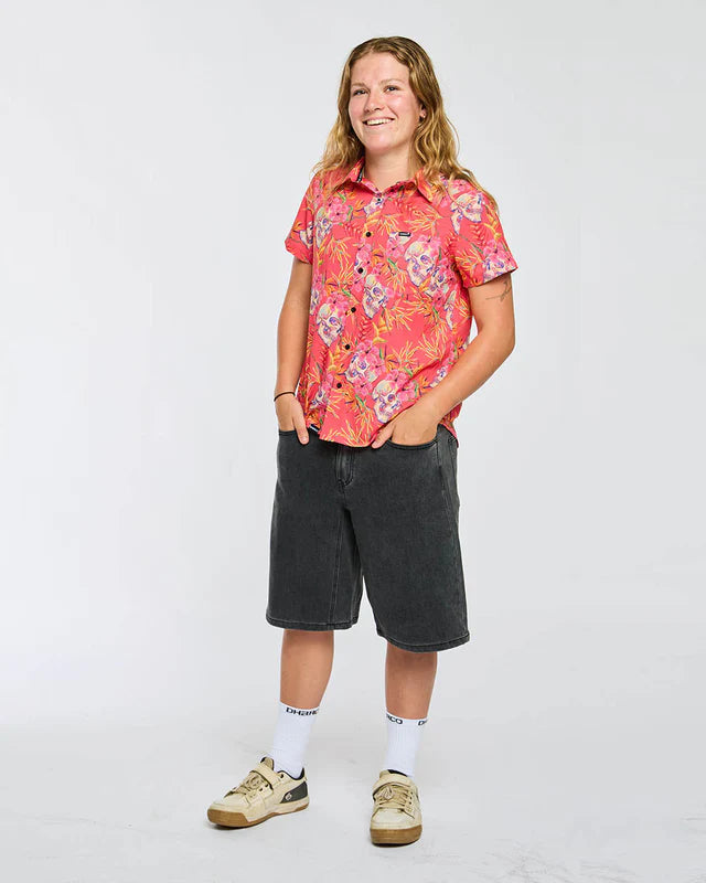 DHARCO JORT UNISEX COASTAL WASH Šortky černé
