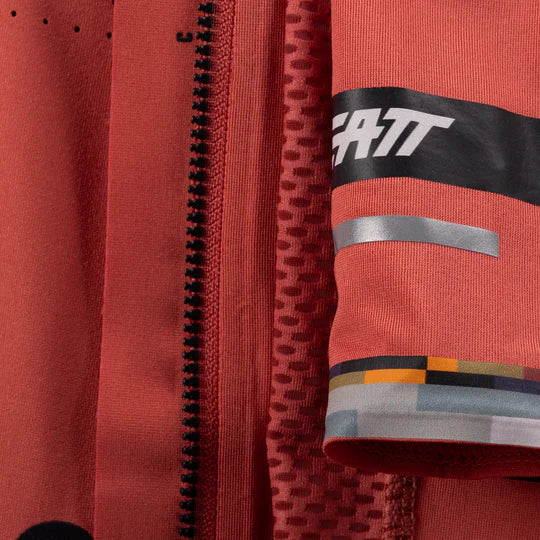 Kortärmad damtröja LEATT MTB ENDURANCE 5.0 CARGO Röd