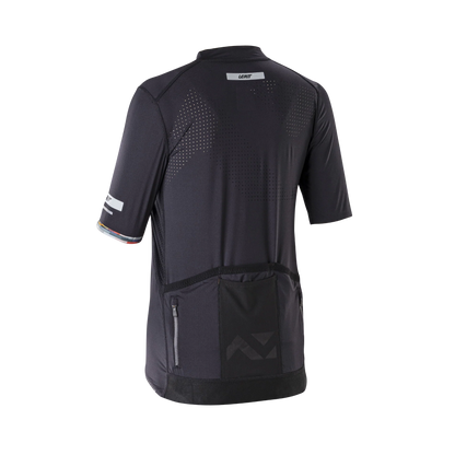Maillot LEATT MTB ENDURANCE 5.0 CARGO Femme Manches Courtes Noir