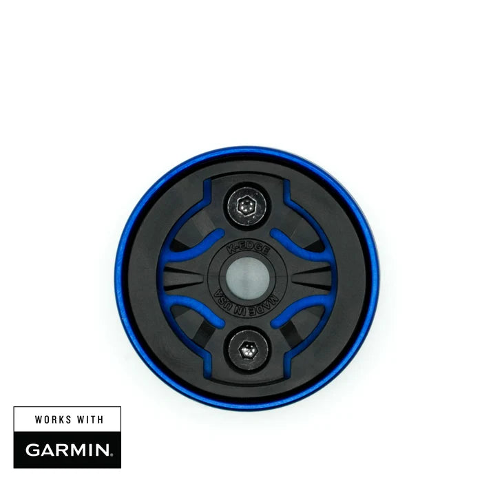 Support de Potence pour GPS Garmin K-EDGE GRAVITY Bleu