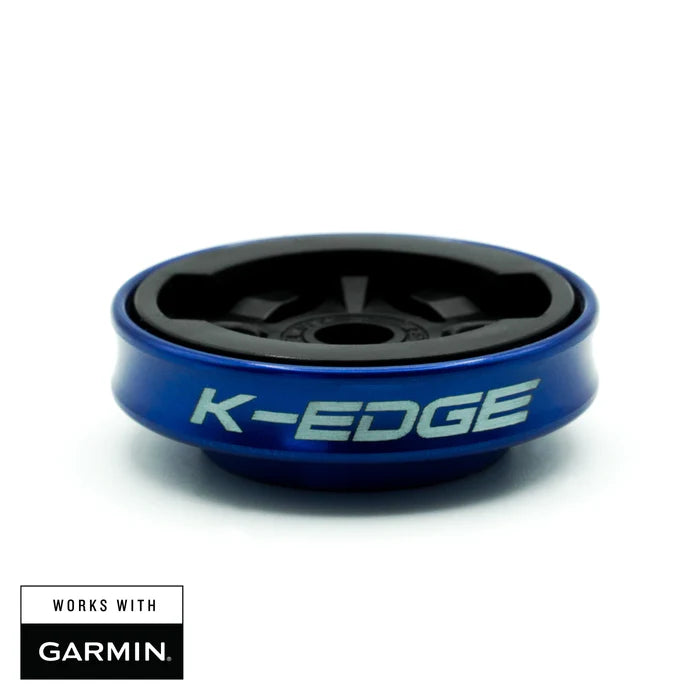 Support de Potence pour GPS Garmin K-EDGE GRAVITY Bleu