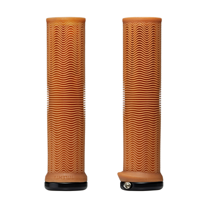 Grips Title MTB LO1 coloris Gum - vue verticale