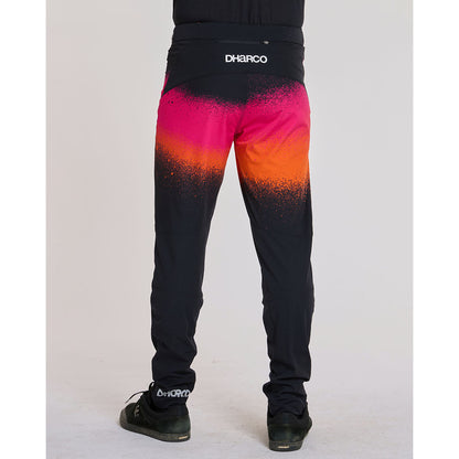 Pantalon DHARCO GRAVITY BLACK SNAKE Noir/Orange