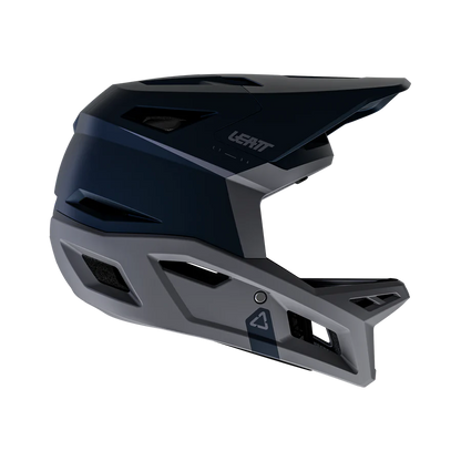 Casque VTT LEATT MTB GRAVITY 4.0 Stealth Noir/Gris
