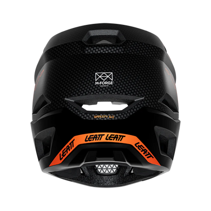 Casque VTT LEATT MTB GRAVITY 6.0 CARBON Glow Noir/Orange