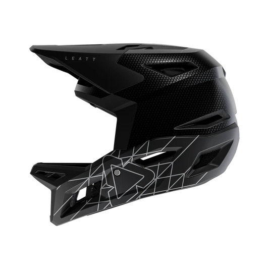 Kask LEATT GRAVITY 6.0 CARBON STEALTH MTB czarny/szary