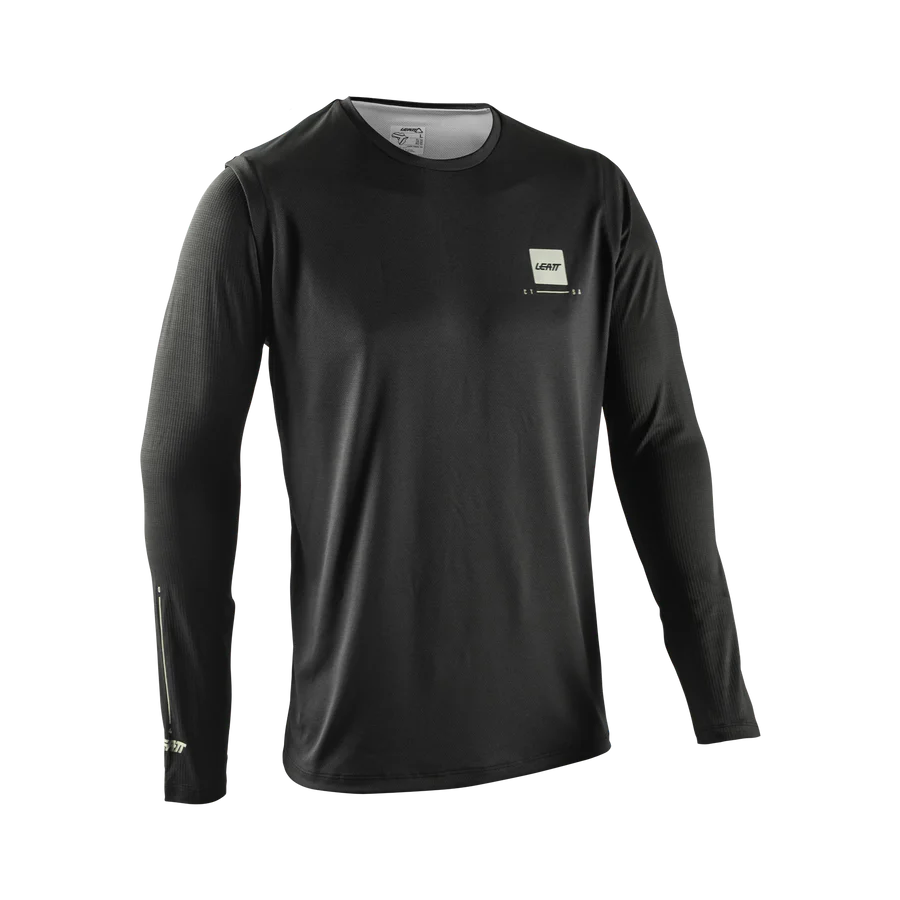 LEATT MTB GRAVITY 1.0 zestaw koszulka + spodnie czarny