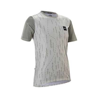 Maillot LEATT  MTB TRAIL 3.0 Femme Manches Courtes Gris/Blanc