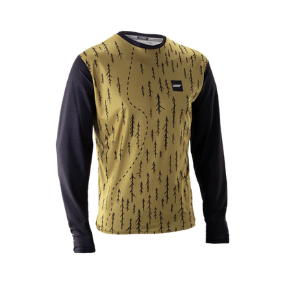 Maillot LEATT MTB TRAIL 3.0 Manches Longues Marron