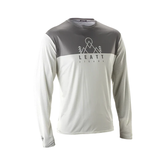 Maillot LEATT MTB TRAIL 3.0 Manches Longues Blanc