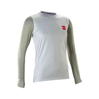 Maillot  LEATT MTB Gravity 2.0 Femme Manches Longues Blanc/Beige