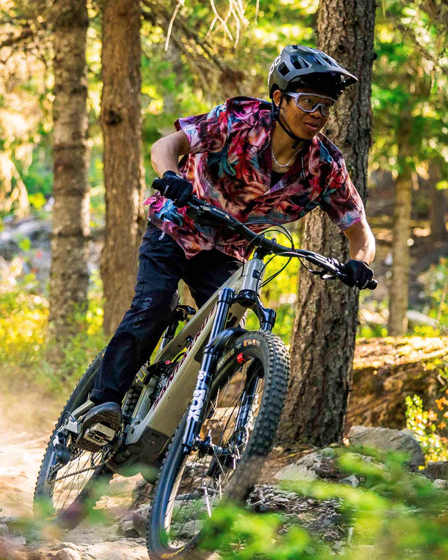 DHARCO TECH NEBULA Kortärmad rosa skjorta