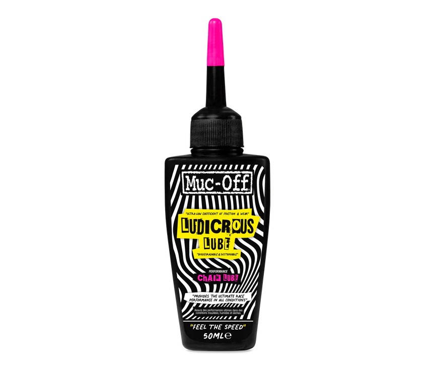 Lubrifiant Toutes Conditions pour Chaîne MUC-OFF LUDICROUS LUBE (50ml)