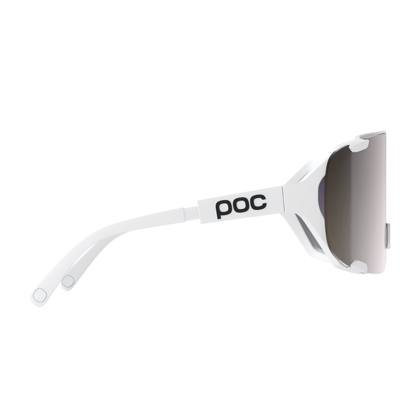 POC DEVOUR MID beskyttelsesbriller White Clarity Road/Sunny Silver Lens