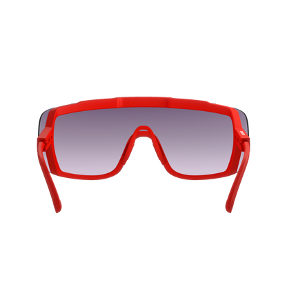 Lunettes POC DEVOUR MID Rouge Verre Clarity Road Partly Sunny Gold