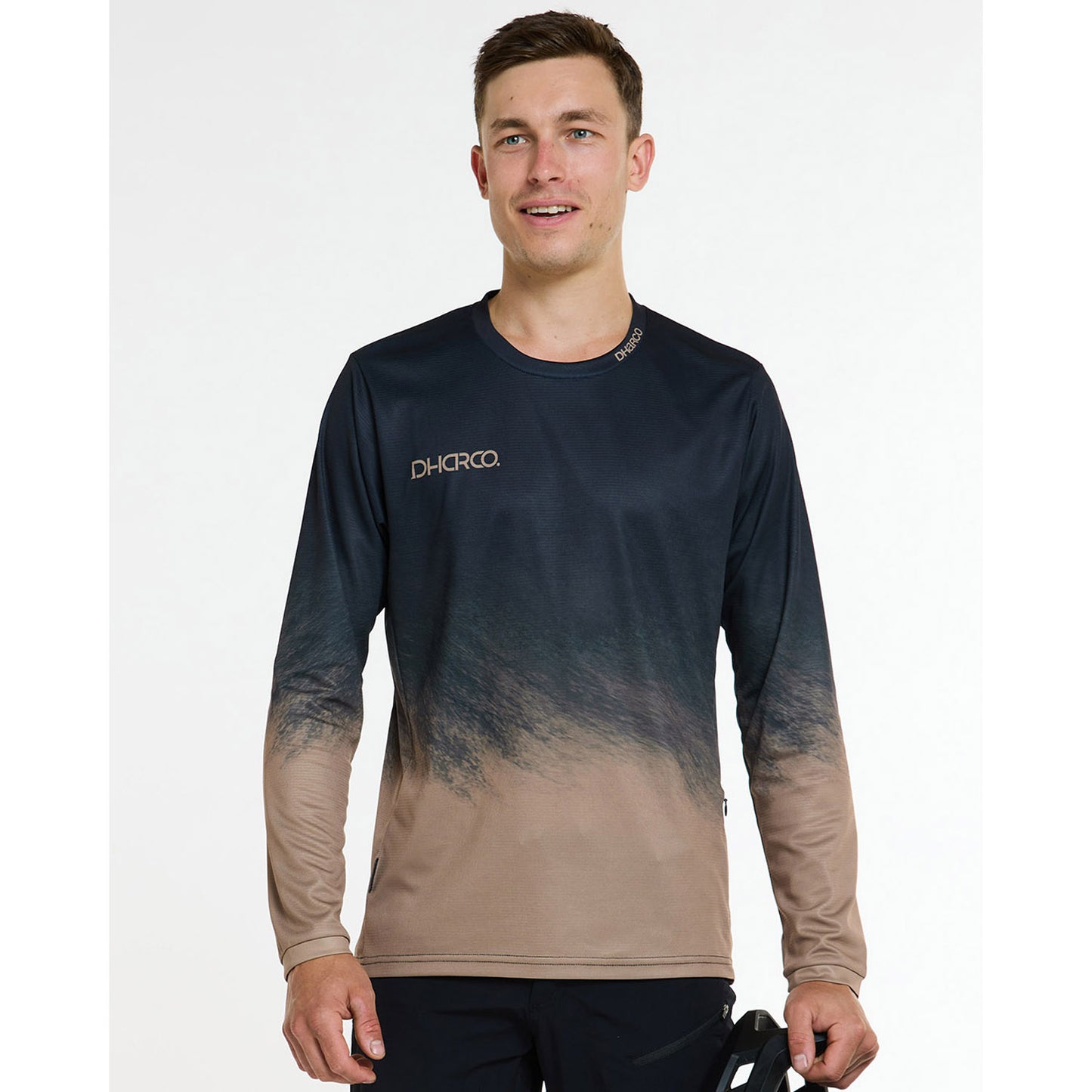 DHARCO GRAVITY ARIZONA Dres s dlouhým rukávem Black/Brown