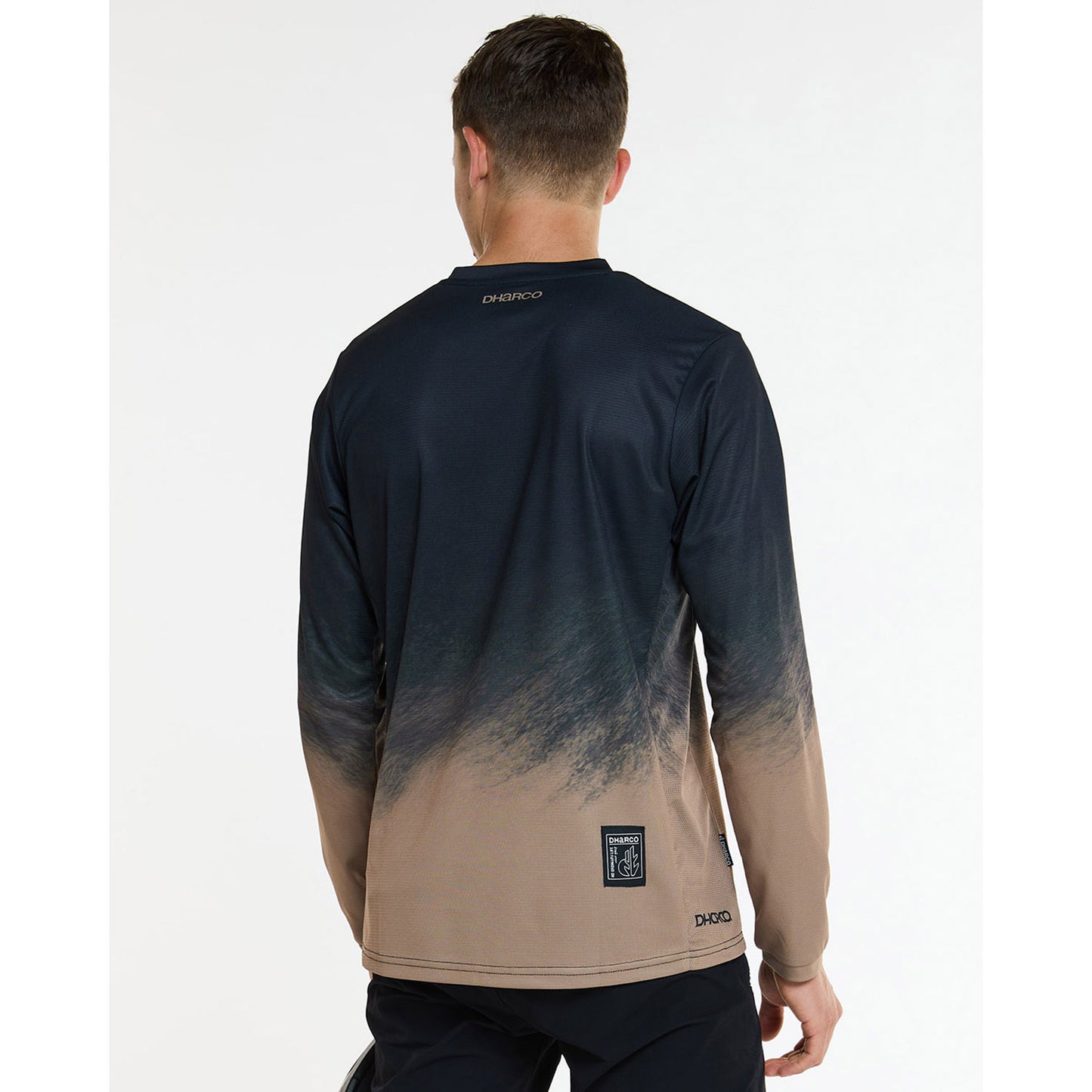 DHARCO GRAVITY ARIZONA Dres s dlouhým rukávem Black/Brown