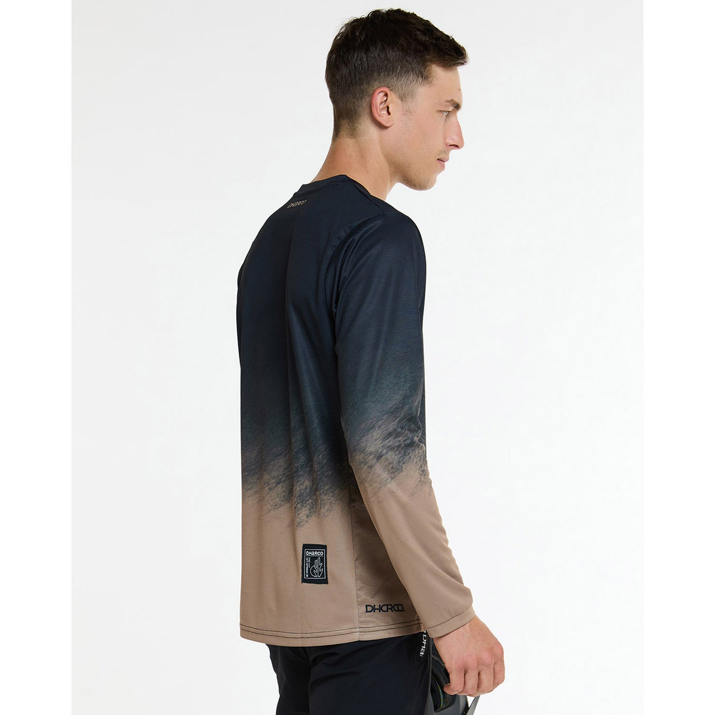DHARCO GRAVITY ARIZONA Dres s dlouhým rukávem Black/Brown