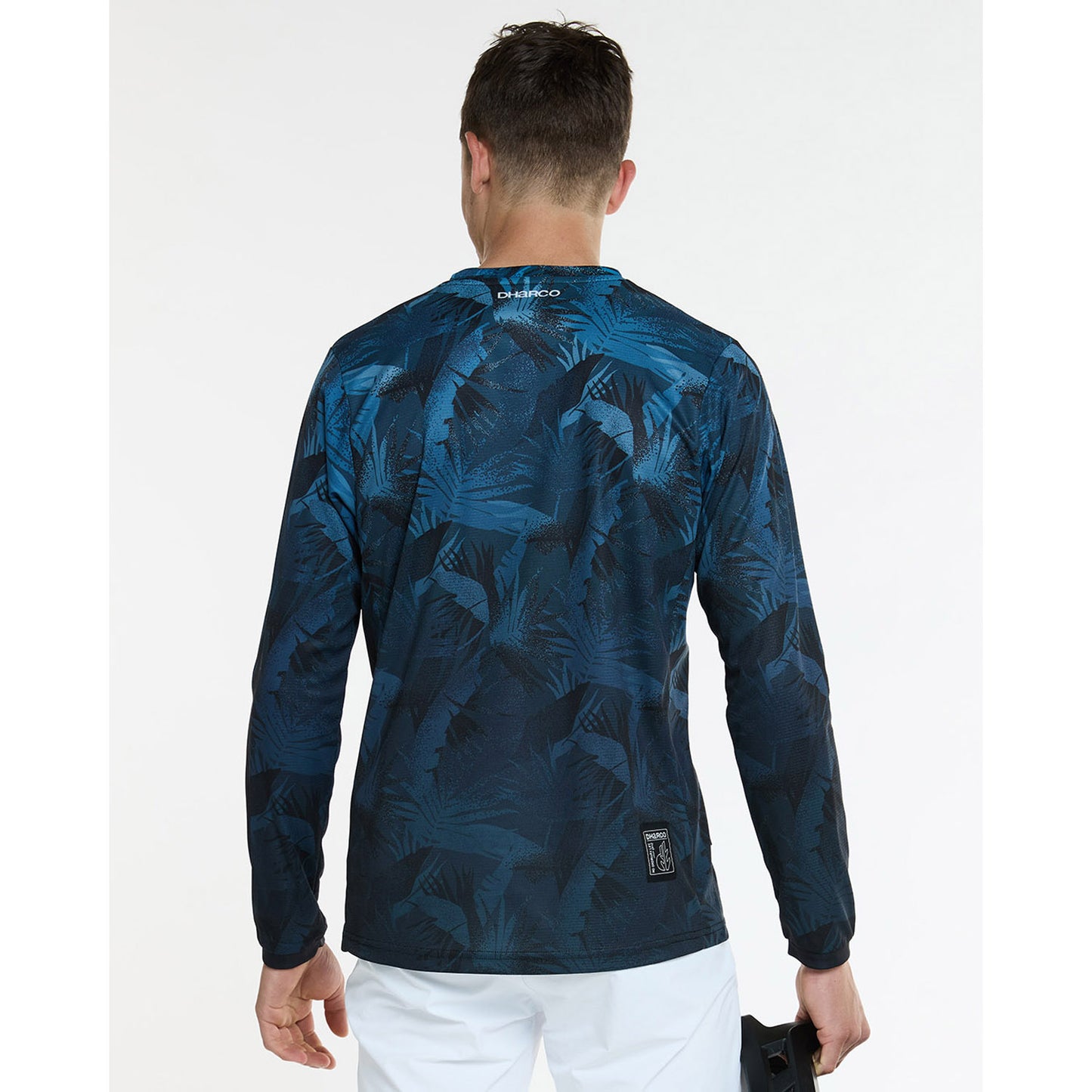 Maillot DHARCO GRAVITY DARK ROOM Manches Longues Bleu