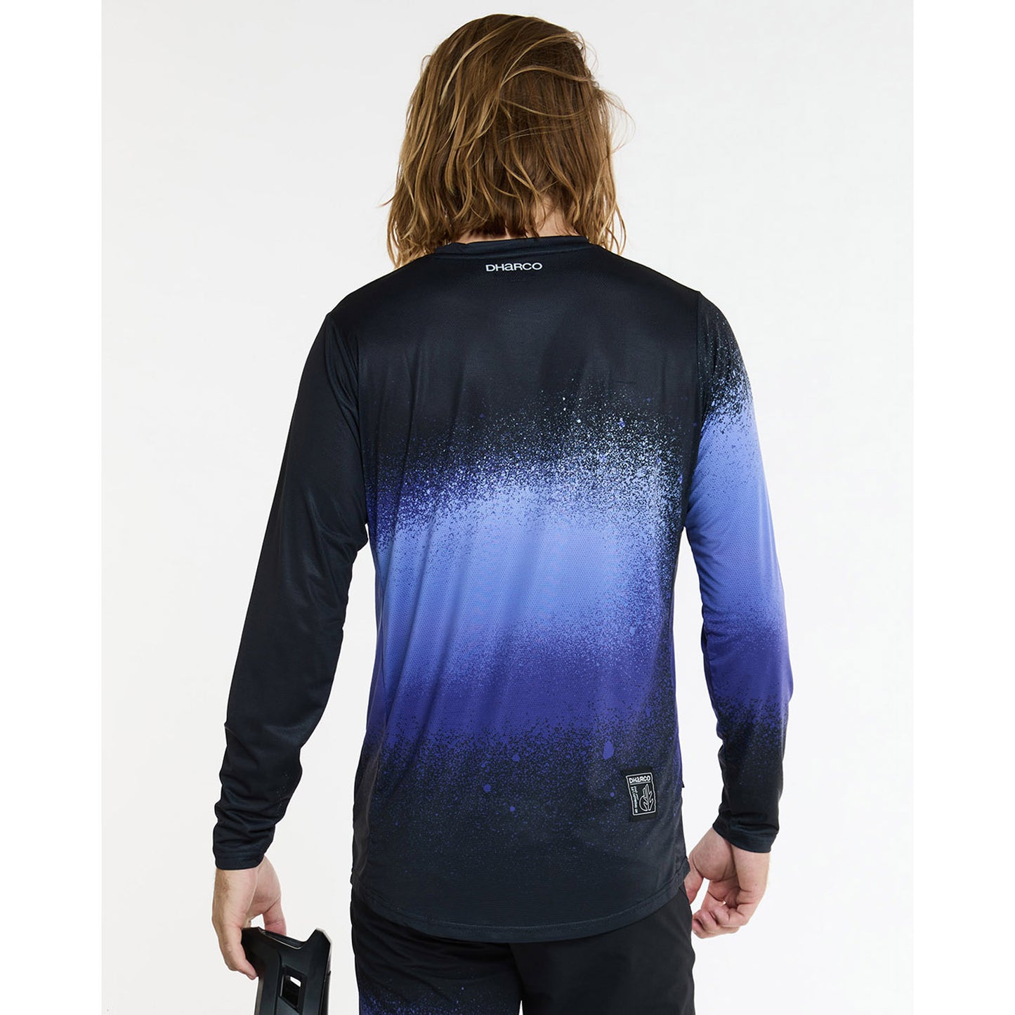 Maillot DHARCO RACE ULTRA VIOLET Manches Longues Noir/Violet