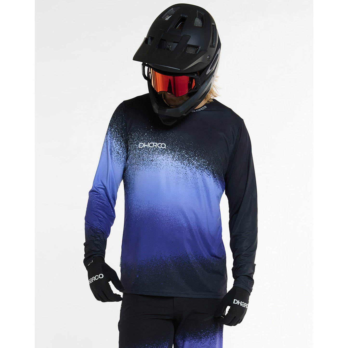 Maillot DHARCO RACE ULTRA VIOLET Manches Longues Noir/Violet