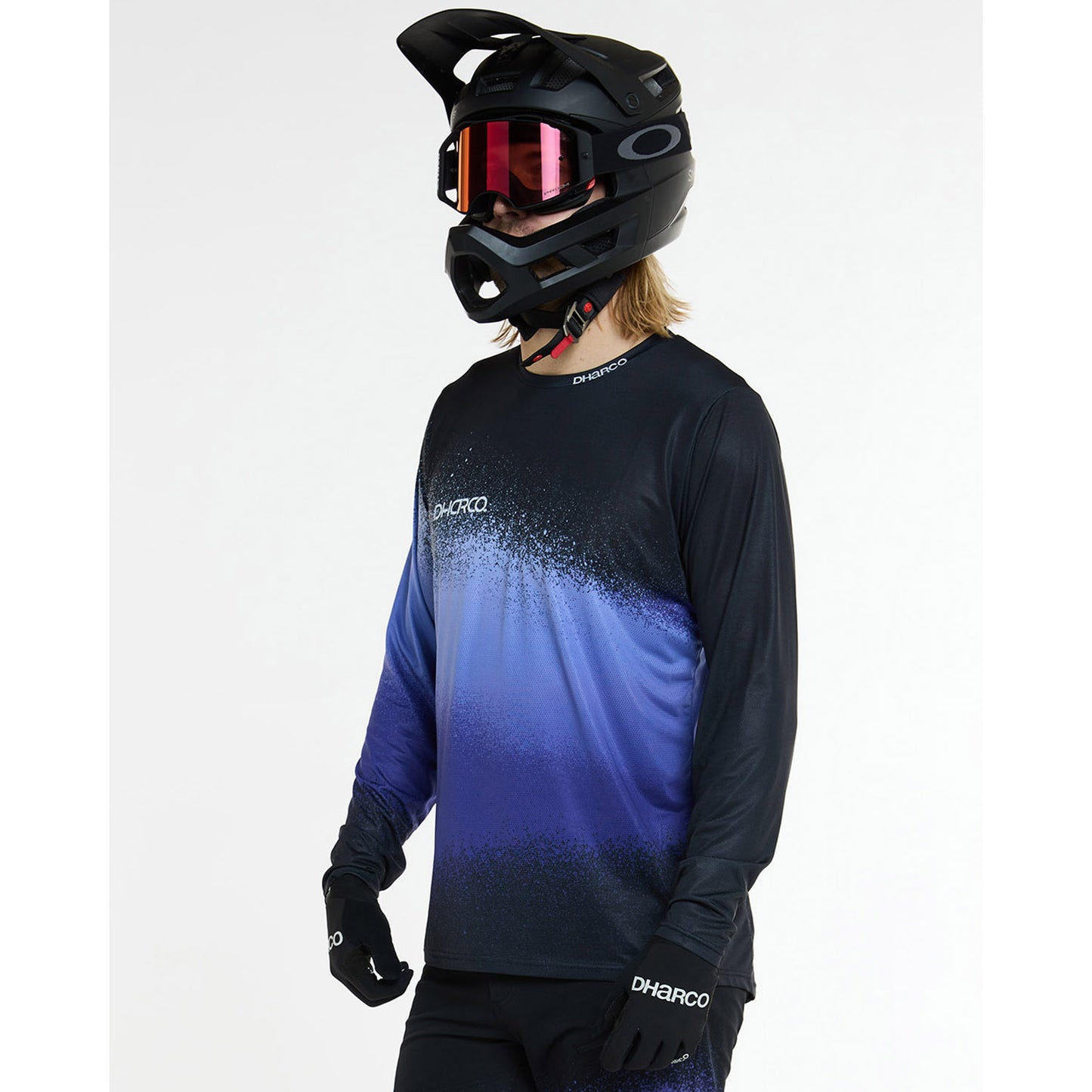 Maillot DHARCO RACE ULTRA VIOLET Manches Longues Noir/Violet