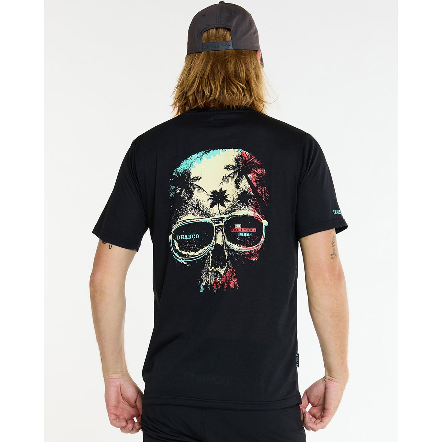 DHARCO EDDIE Kortärmad TECH TEE Jersey Svart