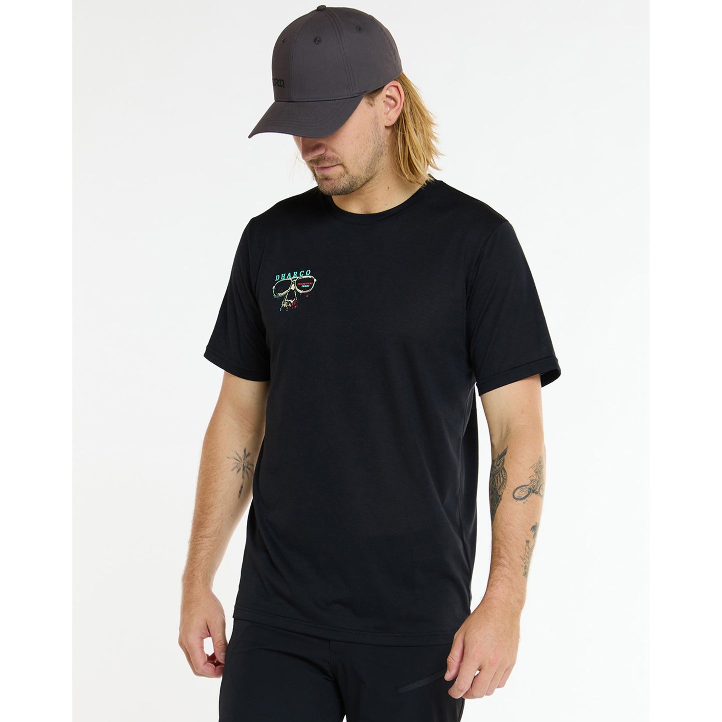 DHARCO EDDIE Kortärmad TECH TEE Jersey Svart