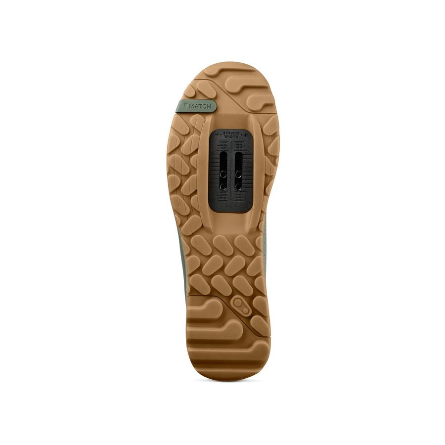 CRANKBROTHERS MALLET TRAIL SPEED LACE CLIP MTB boty Green/Sand