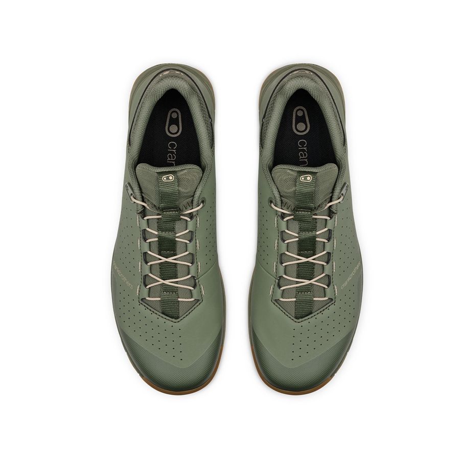 CRANKBROTHERS MALLET TRAIL SPEED LACE CLIP MTB boty Green/Sand