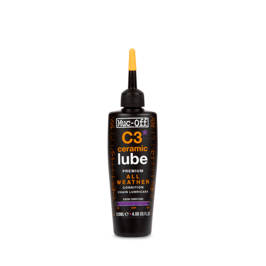 Lubrifiant Céramique Toutes Conditions MUC-OFF C3 ALL WEATHER CERAMIC (120 ml)