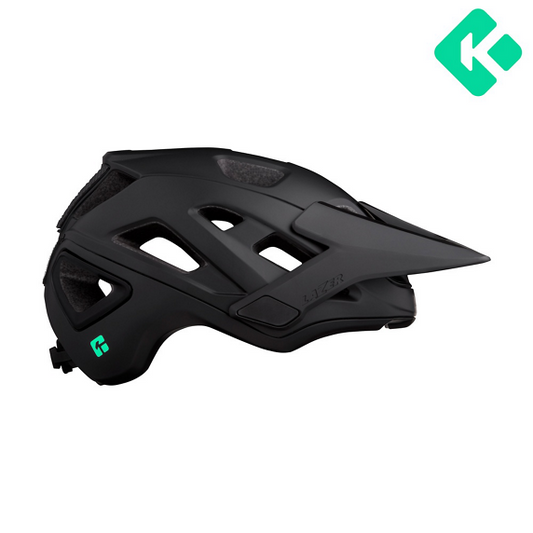 LAZER JACKAL KINETICORE MTB-hjelm mat sort