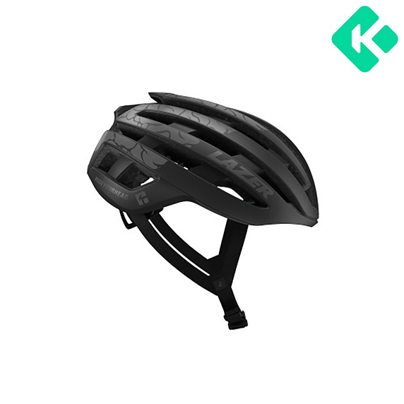 Silničná cyklistická přilba LAZER Z1 KINECTICORE UYH bílá/černá + LED