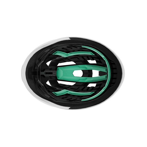 Lazer Z1 KINECTICORE UYH landsvägshjälm, mattvit + LED