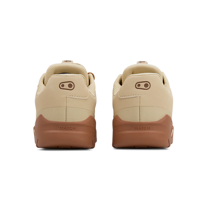 Chaussures VTT CRANKBROTHERS MALLET ENDURO LACE CLIP-IN Beige Sand
