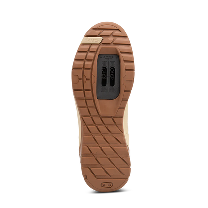 Chaussures VTT CRANKBROTHERS MALLET ENDURO LACE CLIP-IN Beige Sand